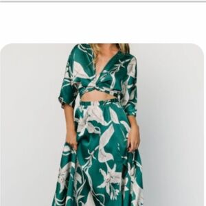 Baltic Born Avryll tie front dress small NWT